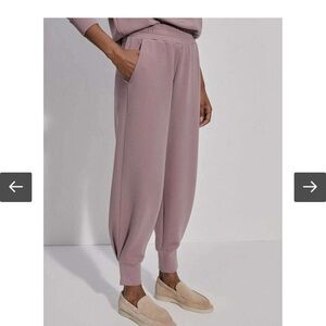 Varley Purple Joggers Relaxed Tapered Fit